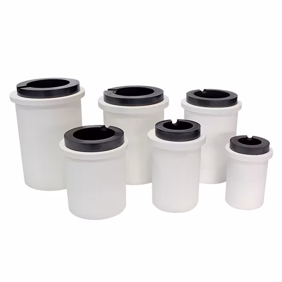 Cadinho de cerâmica de quartzo cadinho de grafite para forno de fusão