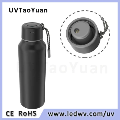 Garrafa de água de aço inoxidável LED UVC esterilizável de bom preço 265